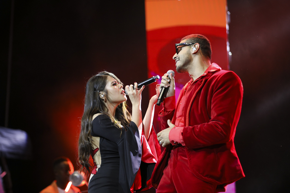 Juliana Velásquez y Manuel Medrano