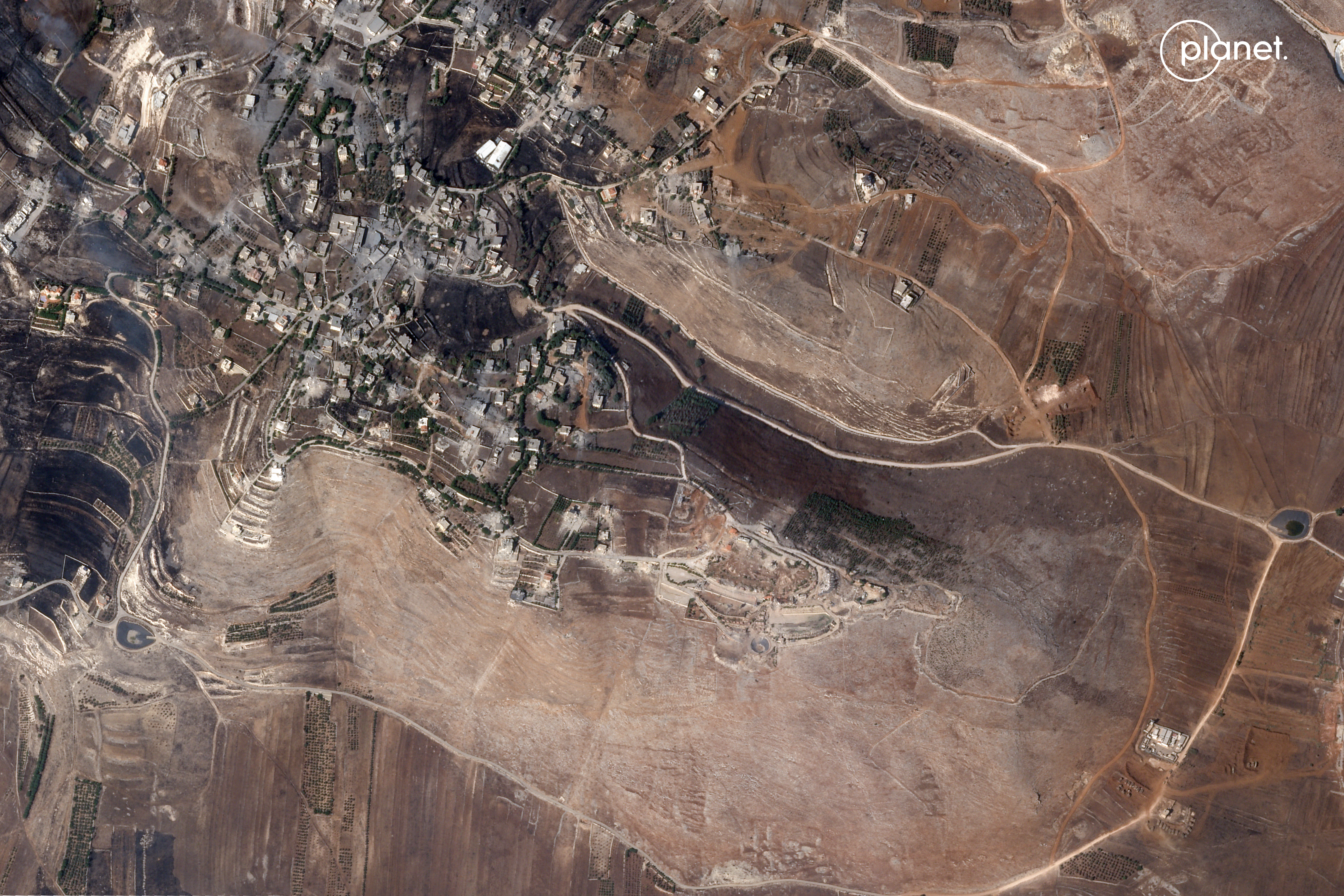 La frontera con Líbano, el escenario de los enfrentamientos de Israel y Hezbolá