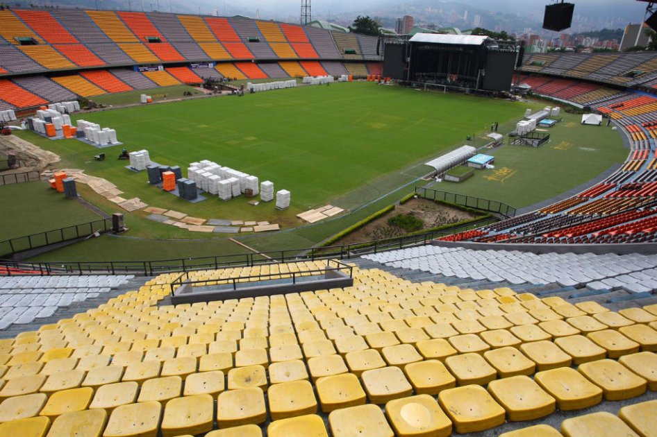 Estadio Atanasio Girardot de Medellín. Foto: Alcaldía de Medellín.