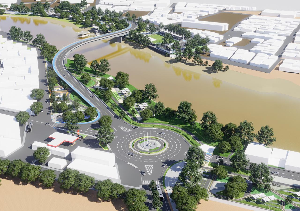 Arranca construcción del tercer puente sobre el río Sinú en Montería