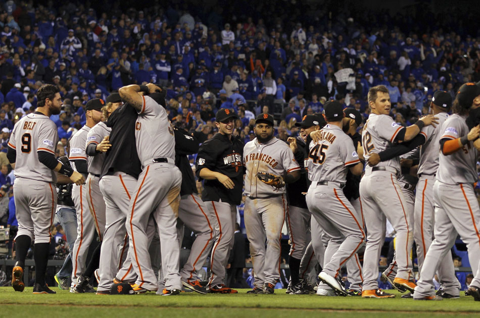 Gigantes de San Francisco, campeones de la Serie Mundial