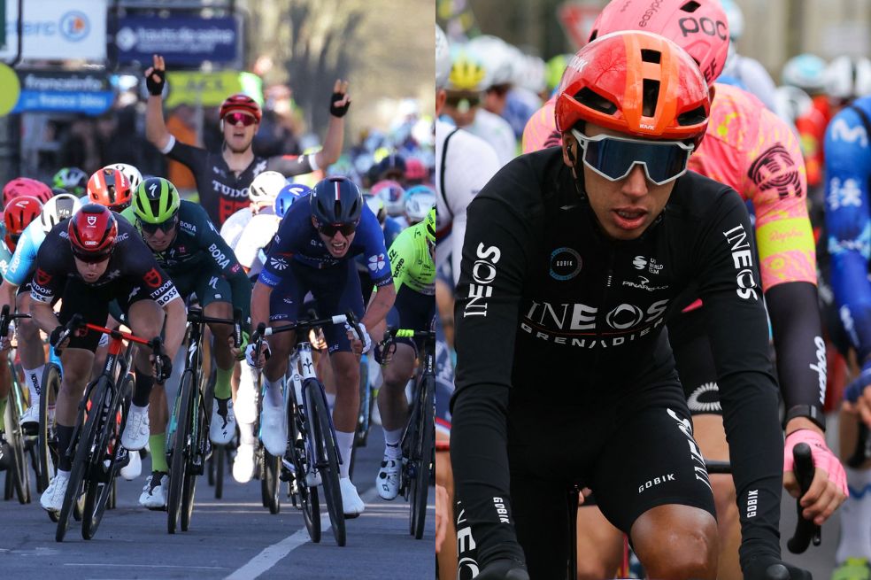 Esprint de infarto en la segunda etapa de la París Niza: ¿cómo va Egan Bernal?