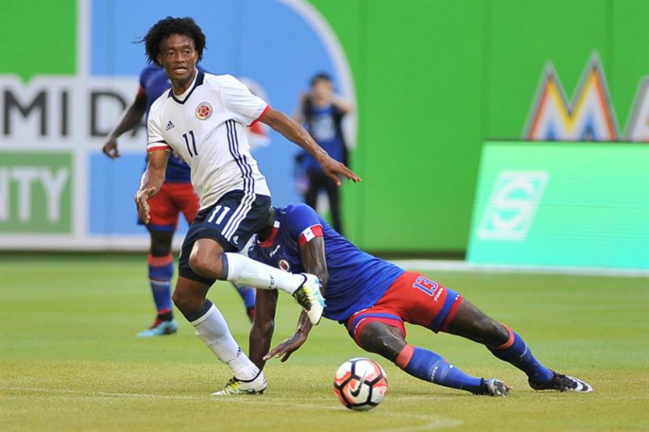 Selección Colombia venció 3-1 a Haití en partido amistoso