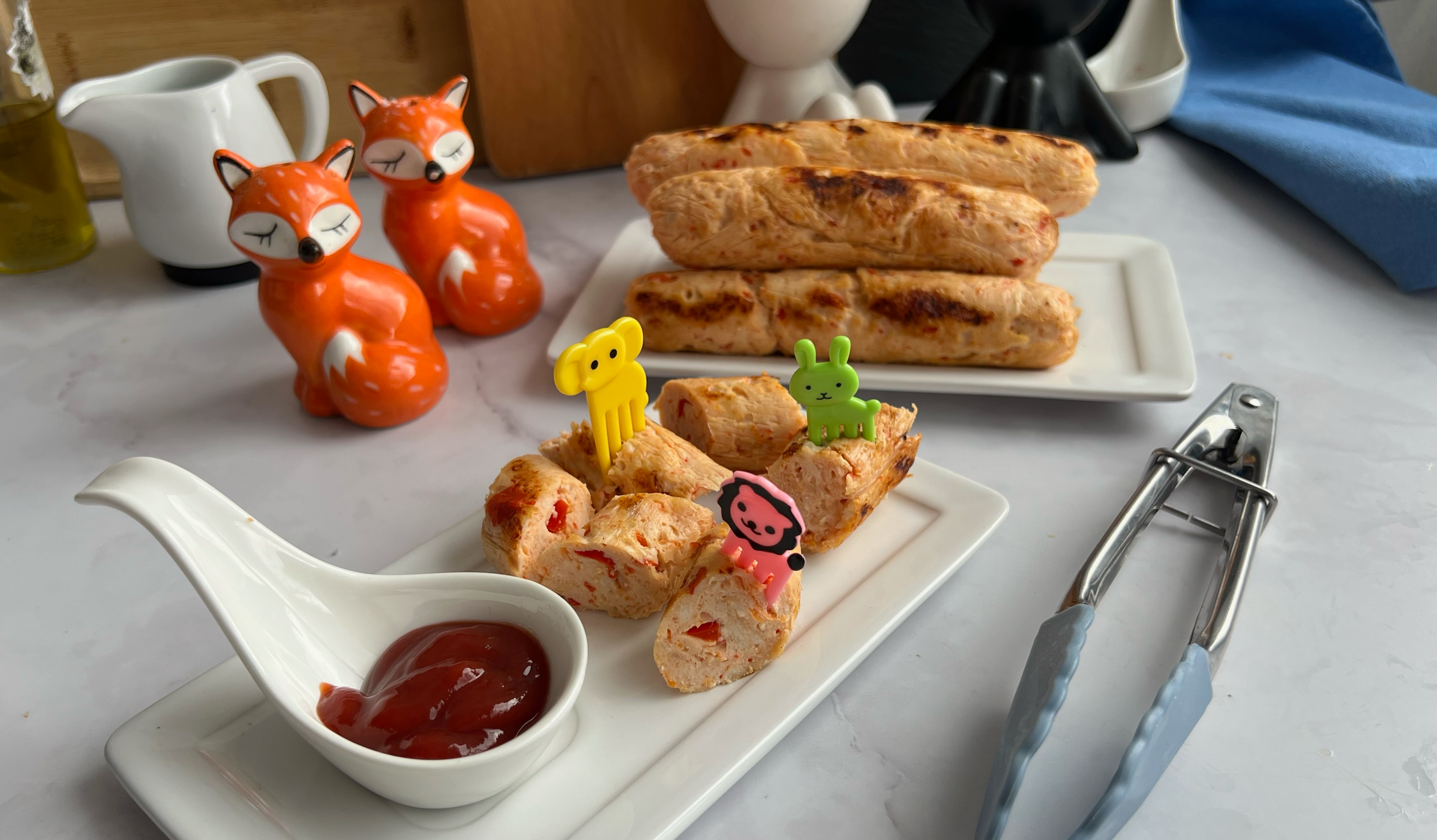 Receta ideal para el domingo: salchichas de pollo en casa