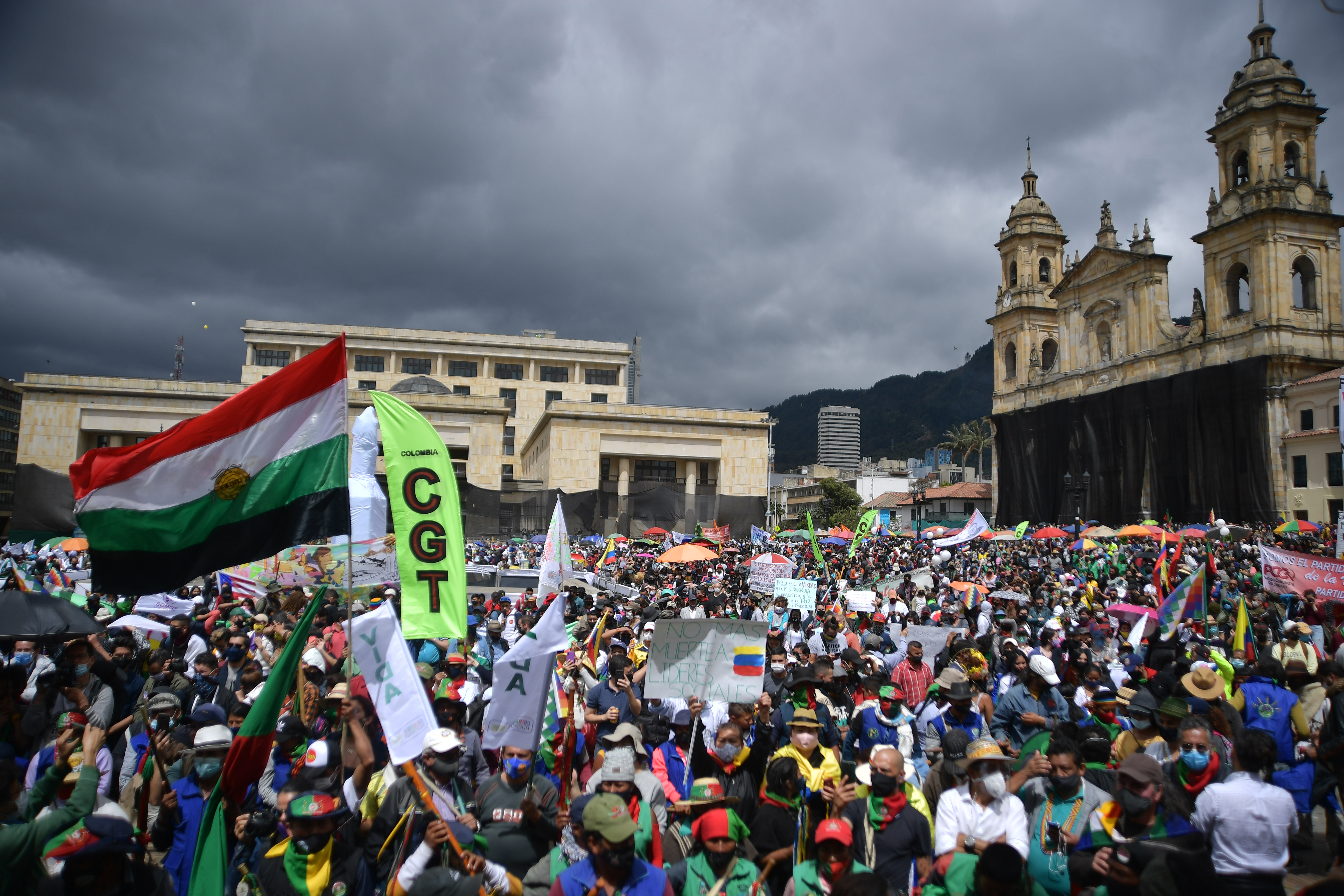 ¡Tome nota! Estos serán los puntos de partida del paro nacional en Bogotá