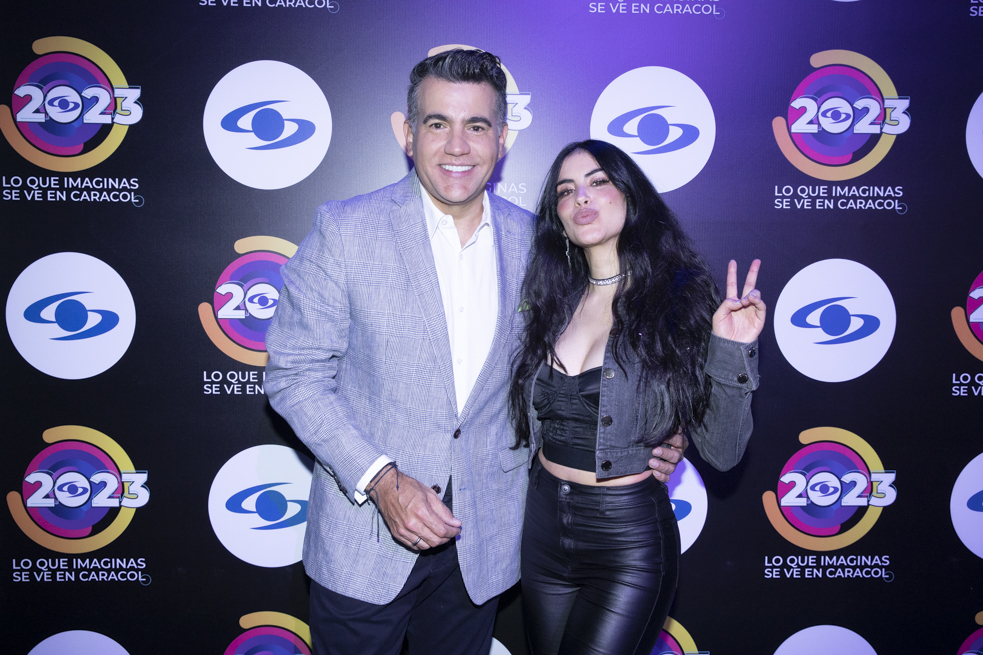 Carlos Calero y Jessica Cediel.