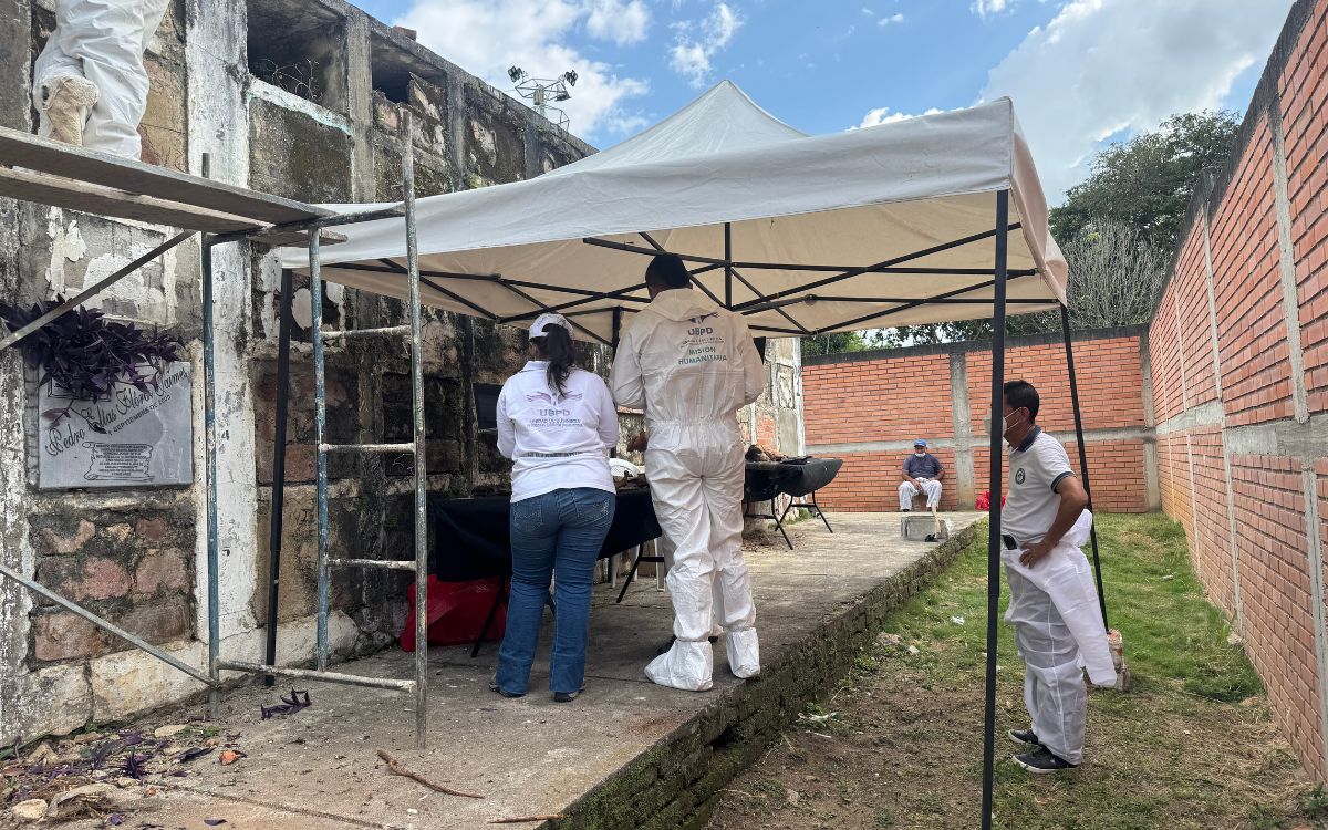 Recuperan ocho cuerpos en Bucaramanga relacionados con la Operación Berlín