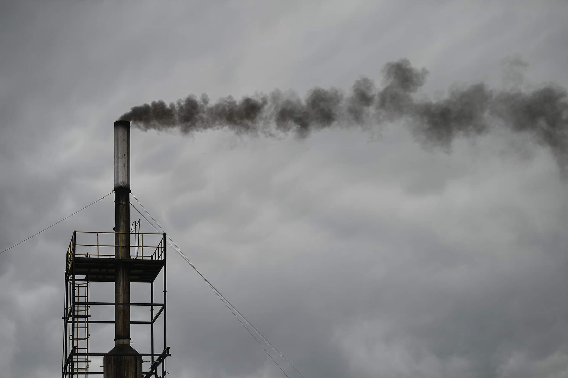 Humo de una chimenea
