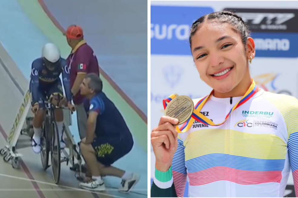 La colombiana Manuela Loaiza rompió récord mundial en el Panamericano Junior de Pista
