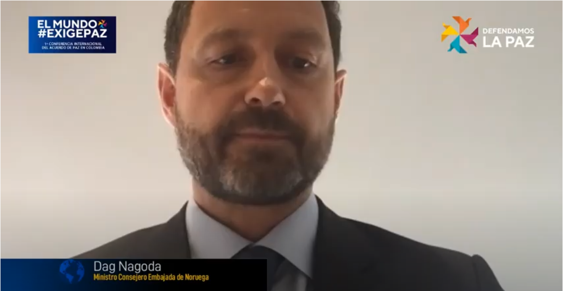 Es insoportable el asesinato de líderes sociales y de firmantes del Acuerdo de Paz: Noruega