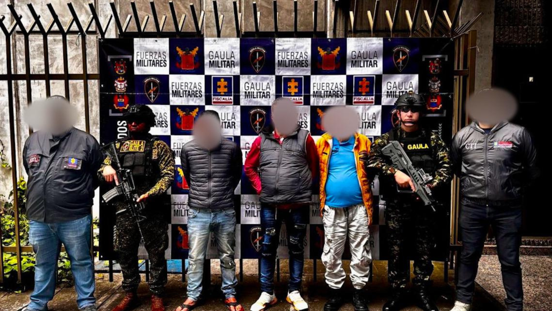 Capturan en Bogotá y Soacha a tres sujetos por presunto tráfico de armas