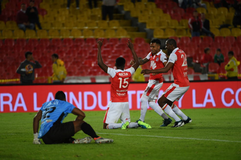 Héctor Urrego le da el triunfo a Santa Fe frente al Chicó
