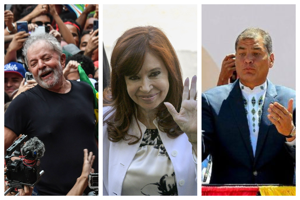 Los otros expresidentes de la región salpicados por la justicia