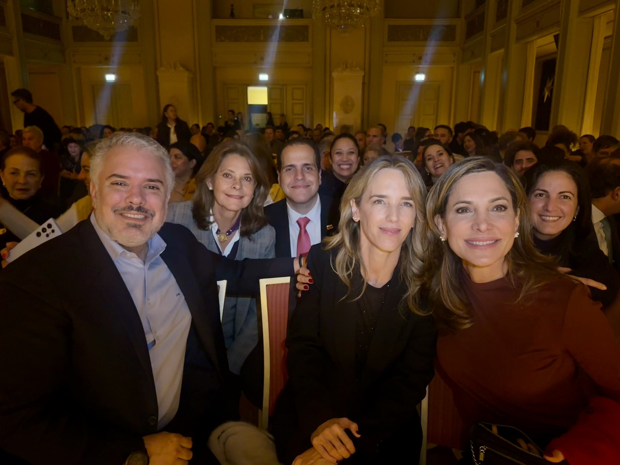 Políticos colombianos están en Oslo por el Nobel a María Corina Machado, ¿quiénes son?