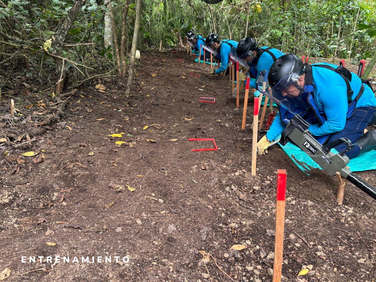 Avanzan labores de desminado humanitario entre Gobierno y Comuneros del Sur en Nariño