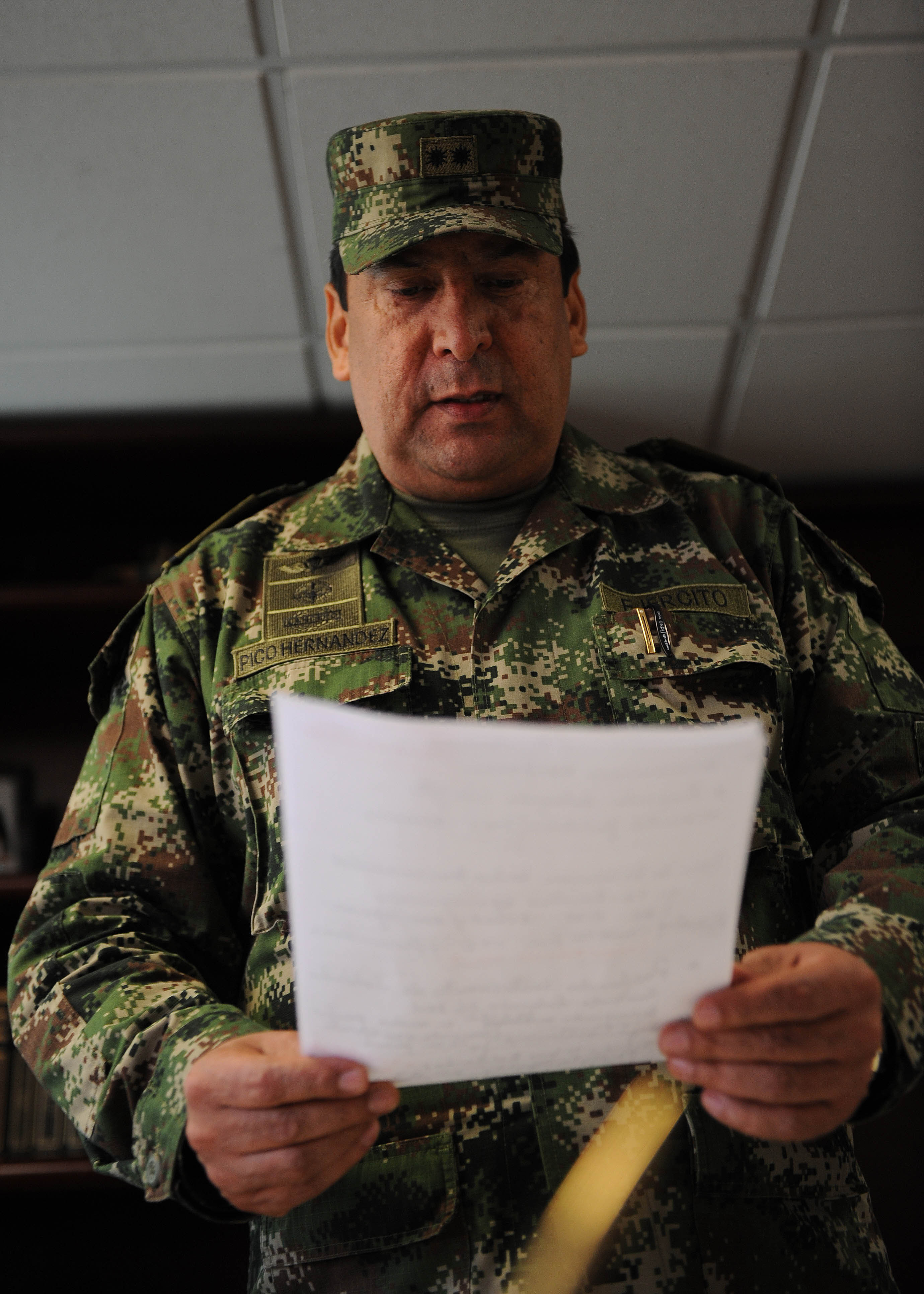 El general (r) Luis Roberto Pico Hernández.