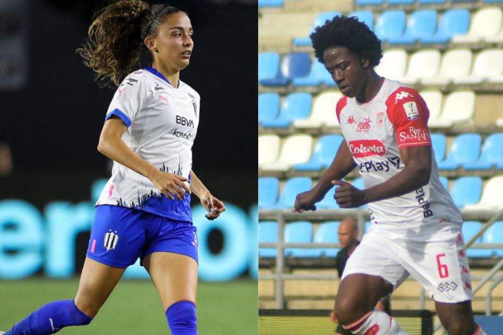 Isabella Echeverri y Carlos Sánchez, miembros del Consejo Mundial de Futbolistas