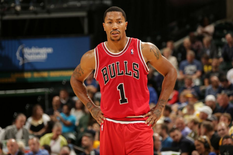 Derrik Rose, base armador de los Chicago Bulls. Foto: AFP