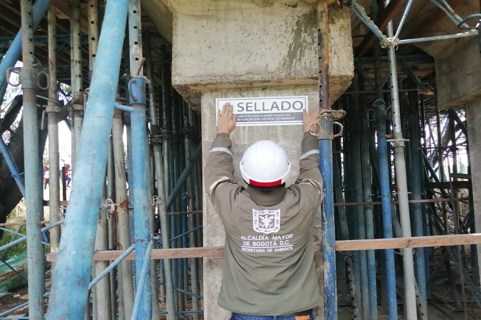 Suspenden algunas obras que se adelantan en el humedal Juan Amarillo, en Bogotá