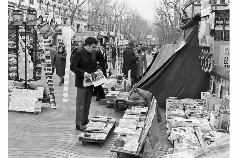 Gabriel García Márquez en 1970 en Barcelona.    / EFE