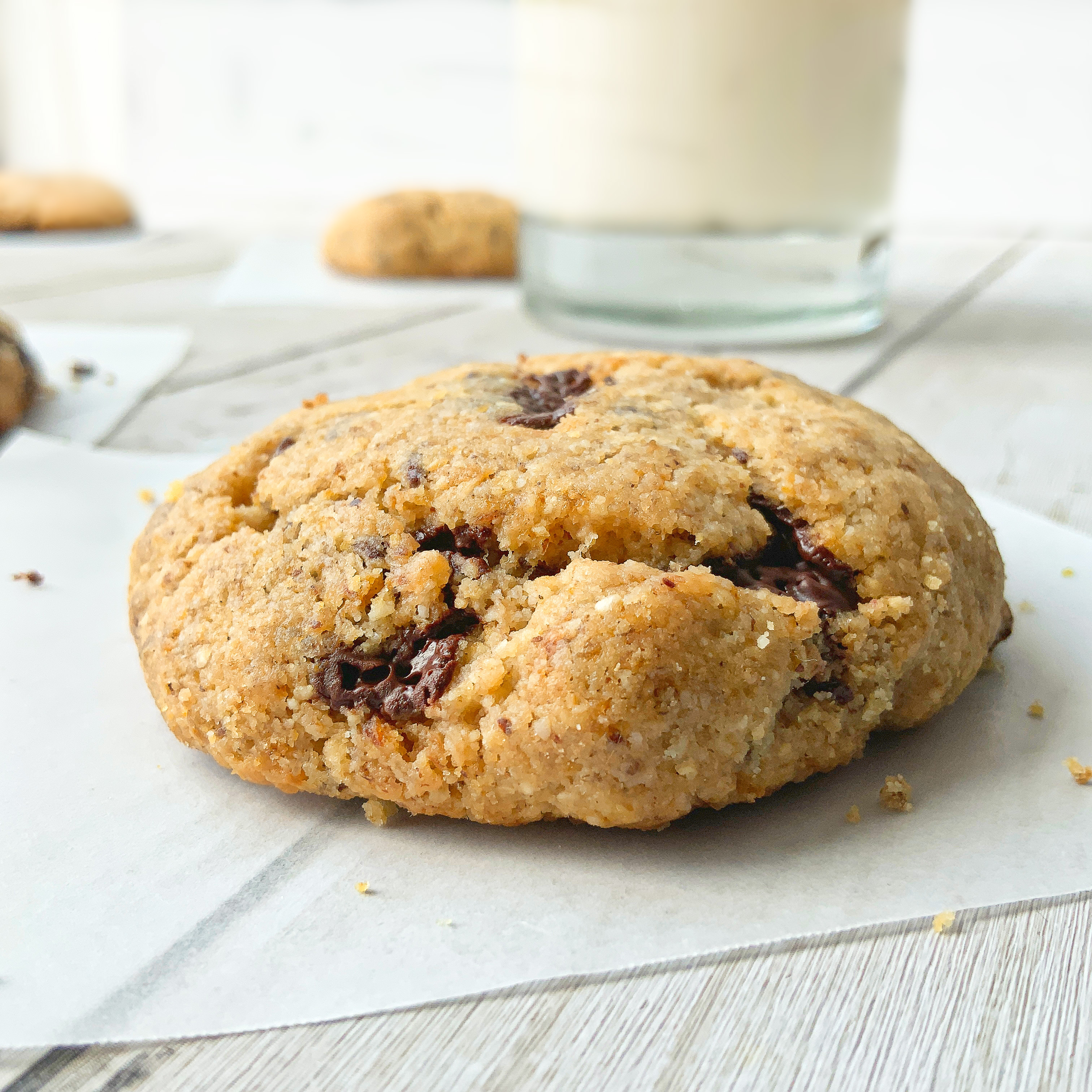 Las galletas con chispas de chocolate también pueden ser saludables.