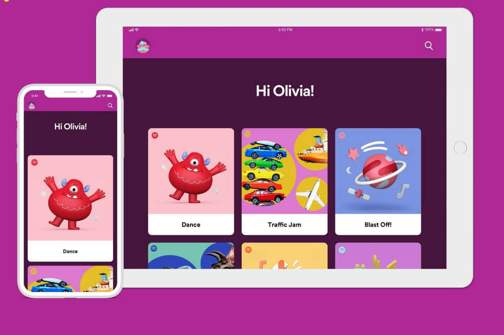 Spotify Kids, la aplicación independiente para niños de la plataforma de música