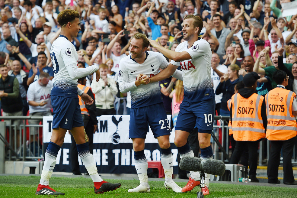 Tottenham, con Davinson Sánchez, ganó en la Premier League