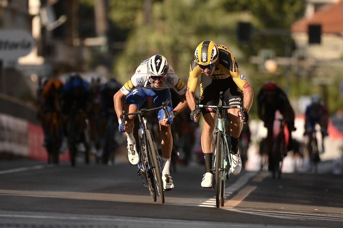 El belga Wout Van Aert gana la Milán-San Remo