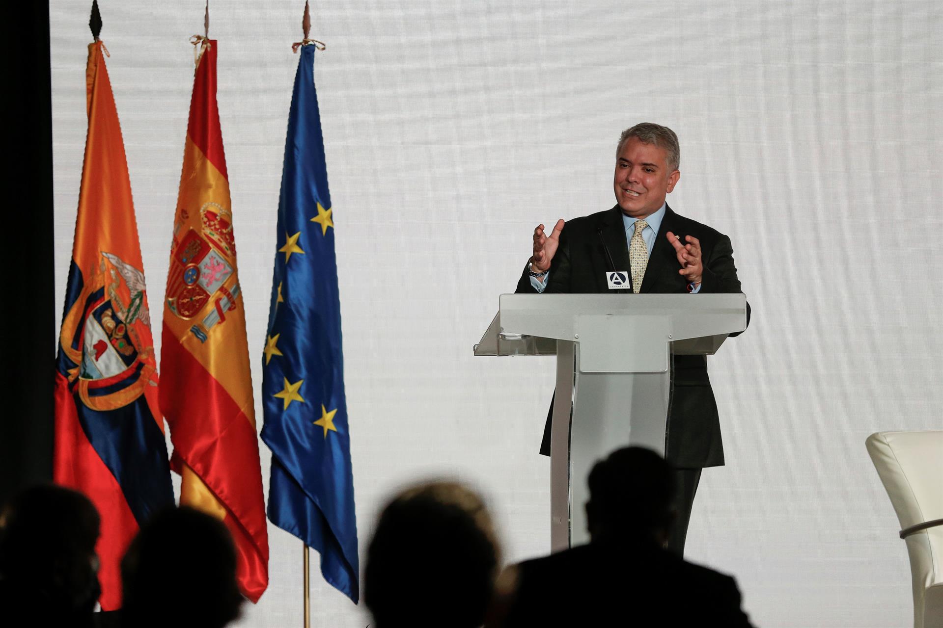 Duque pide al FMI flexibilizar crédito para enfrentar crisis climática