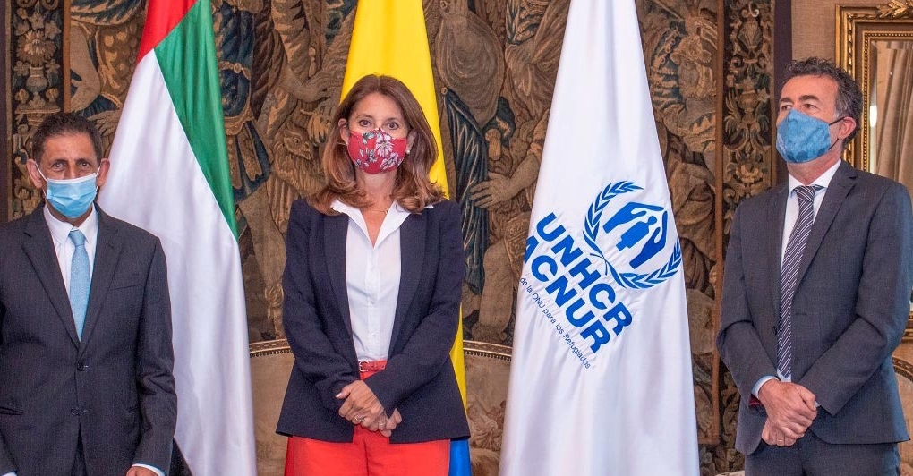 La millonaria donación de Emiratos Árabes para migrantes en Colombia