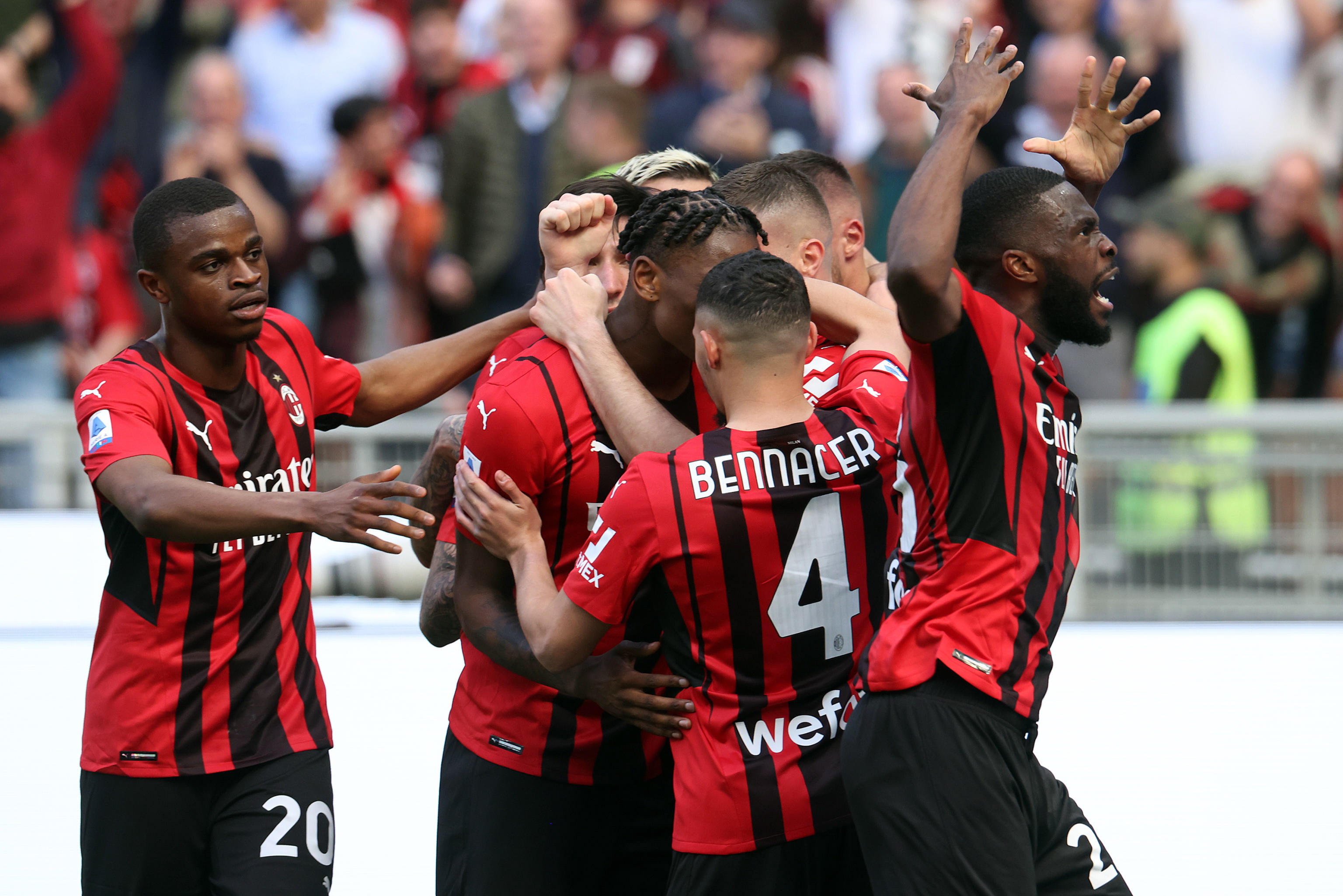 El liderato de Milan y el resumen de la fecha de la Serie A