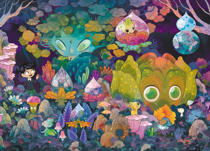 Iluminar con lápices, el arte de Lorena Álvarez
