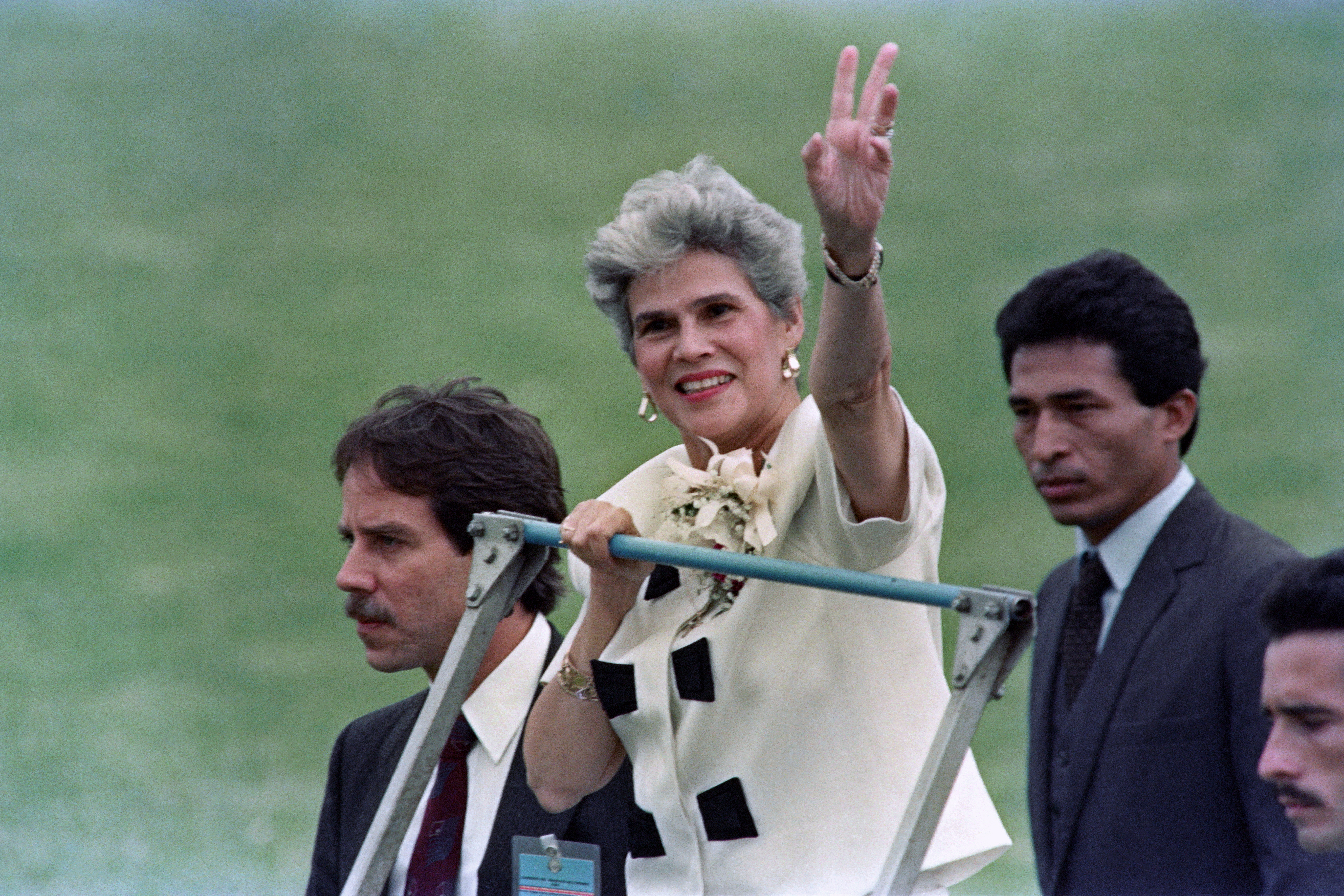 Muere Violeta Barrios de Chamorro, primera presidenta de Nicaragua y América