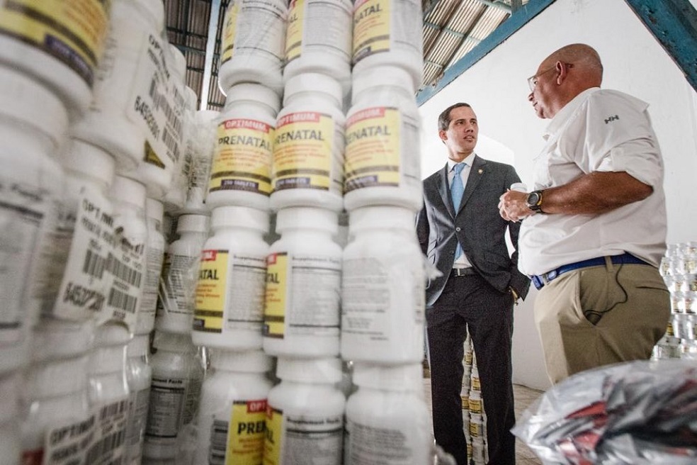 Guaidó asegura que ingresó el primer cargamento de ayuda a Venezuela
