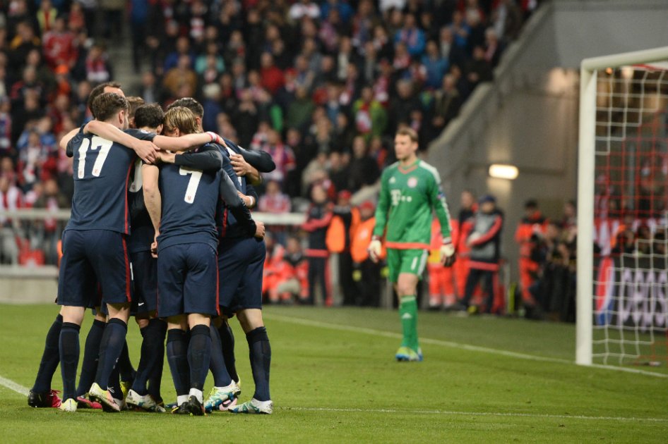 Atlético de Madrid, primer finalista de la Uefa Champions League