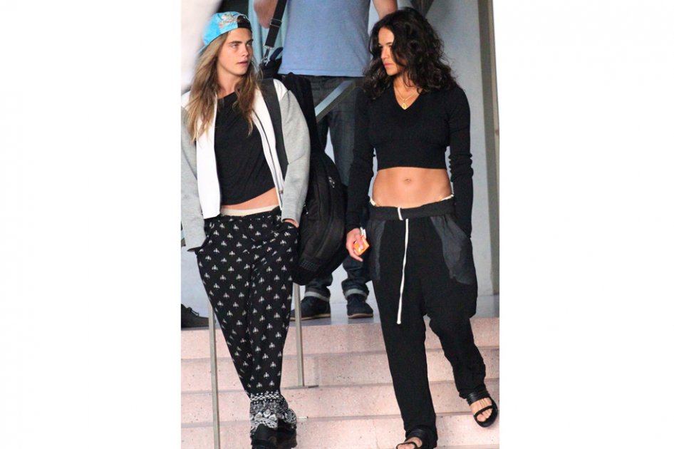 Cara Delevingne y Michelle Rodriguez.