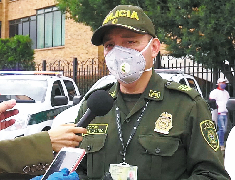 “Pedí a la justicia militar que defina si fue un acto del servicio”: comandante Policía de Cundinamarca