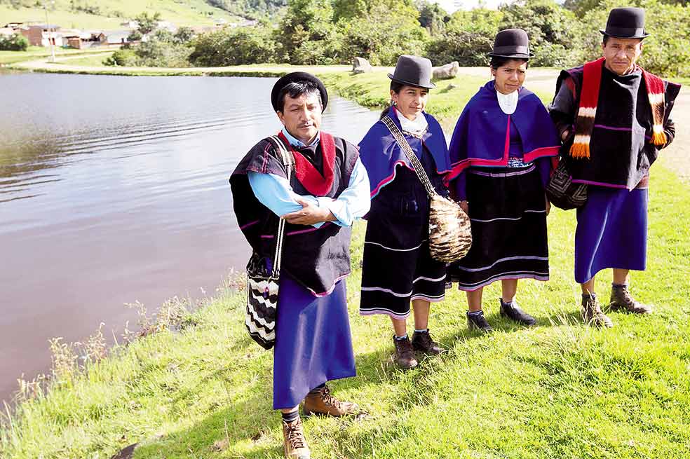Entre los guambianos, el día de las ofrendas trae beneficios espirituales para la comunidad. 
