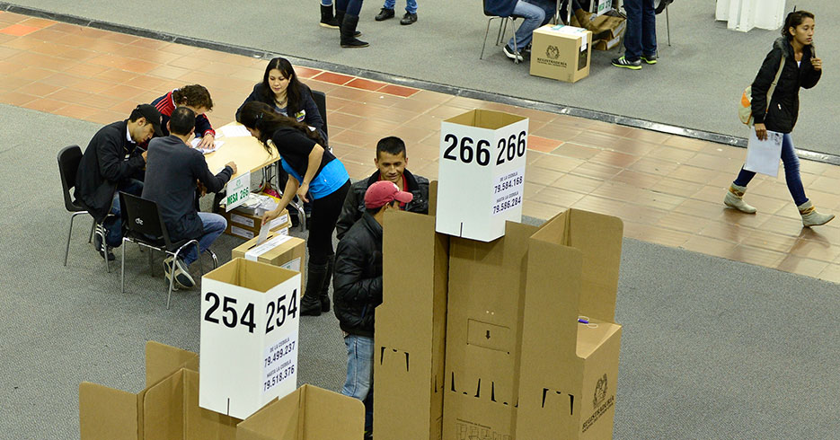 Jornada electoral, los colombianos eligen su próximo presidente
