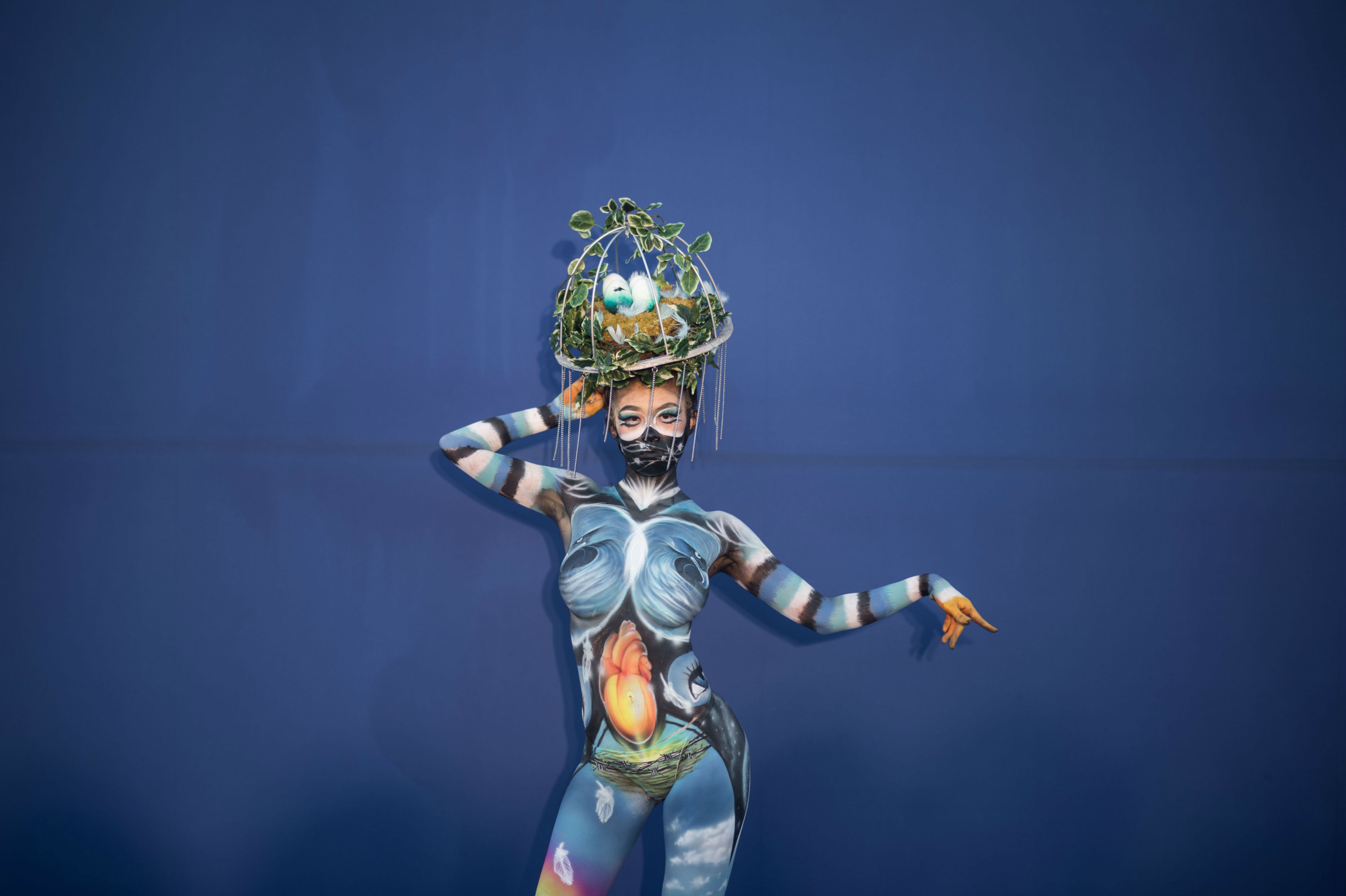 El festival de Bodypainting que acaparó miradas en Corea del Sur