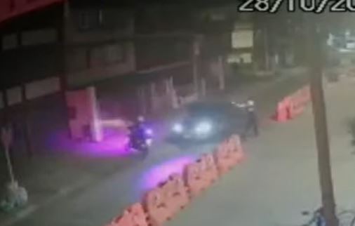 Persecución en Bogotá terminó en balacera.