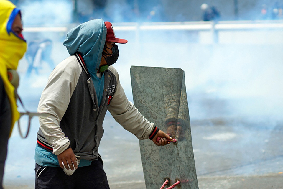 Derogar estado de excepción, condición para diálogo con el Gobierno ecuatoriano