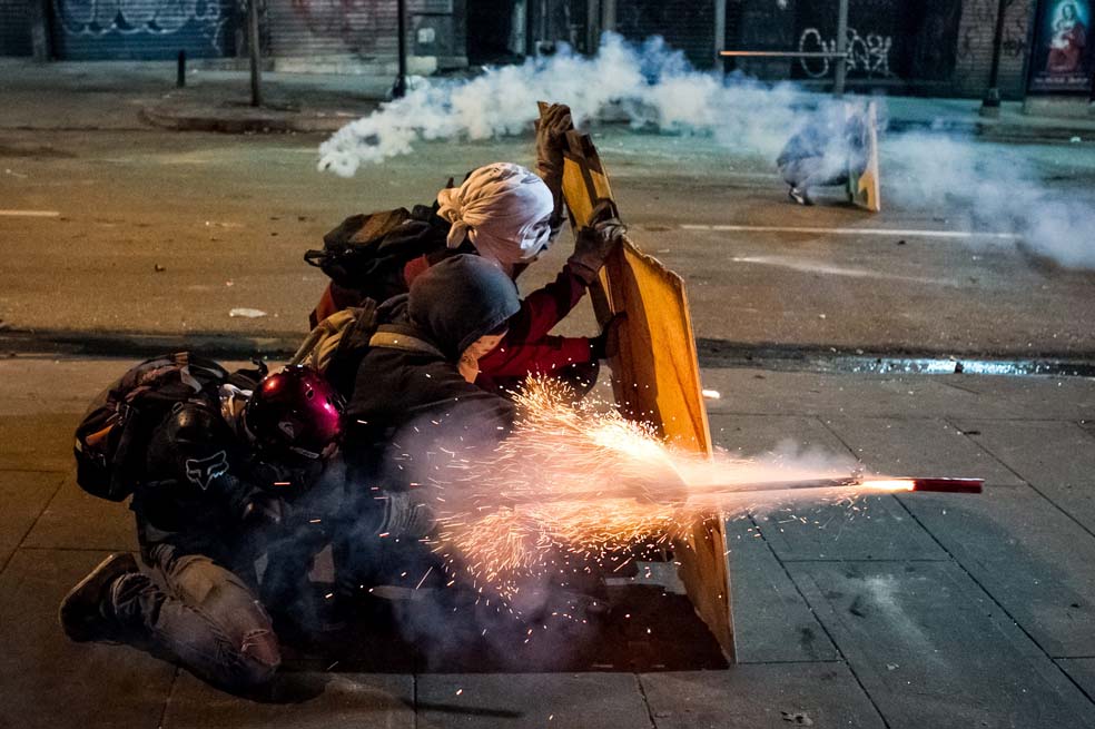 La ciudad de Venezuela donde todos disparan