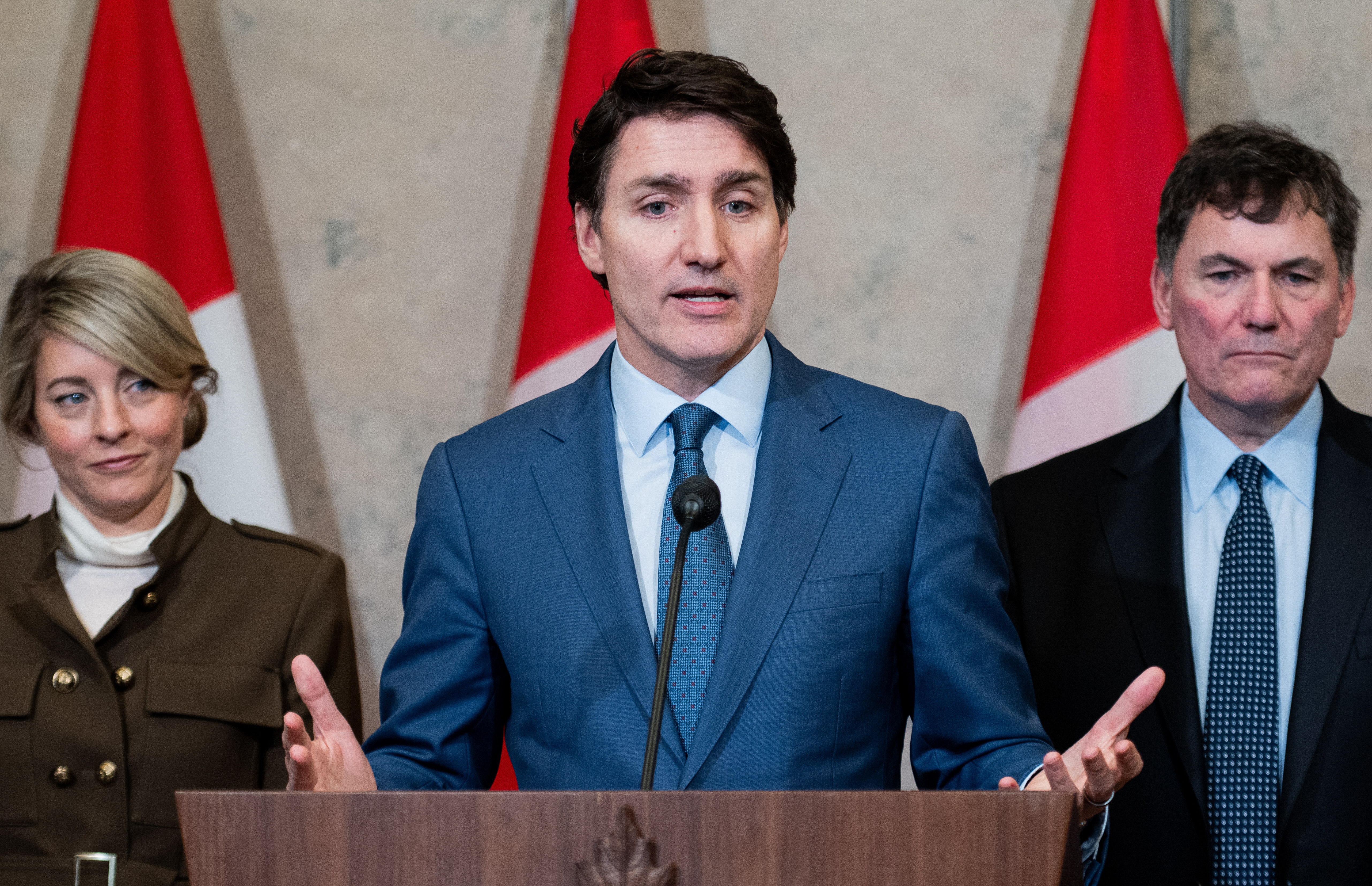 Trudeau sobre Trump: “Quiere colapsar la economía para anexarnos más fácil”