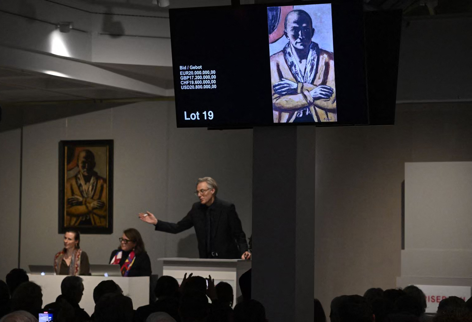 Autorretrato de Max Beckmann es vendido en 23 millones de Euros
