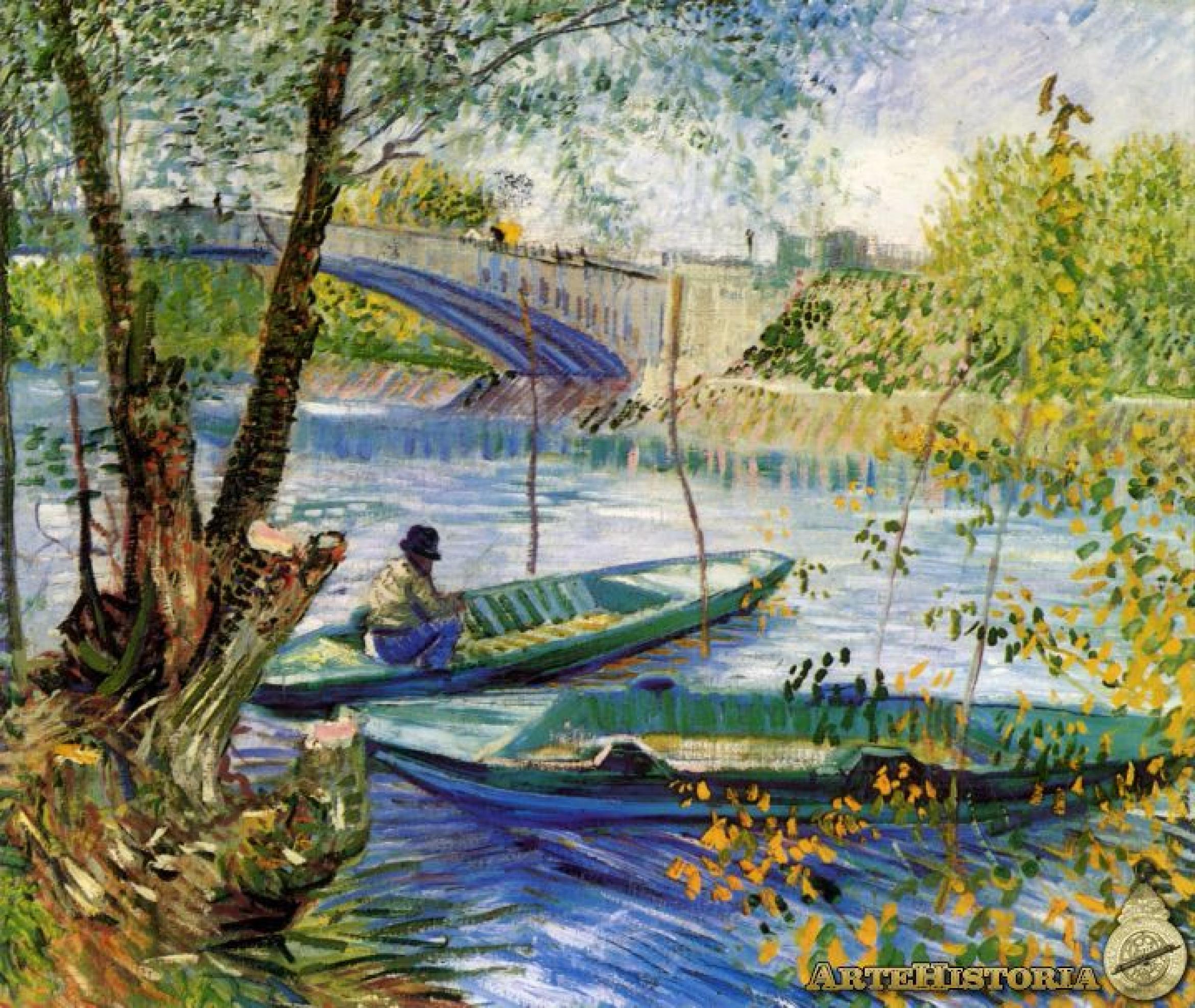 Dos militantes ecologistas se pegaron a un cuadro de Van Gogh en Londres