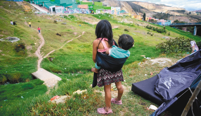 Las niñas y adolescentes sufren en Colombia