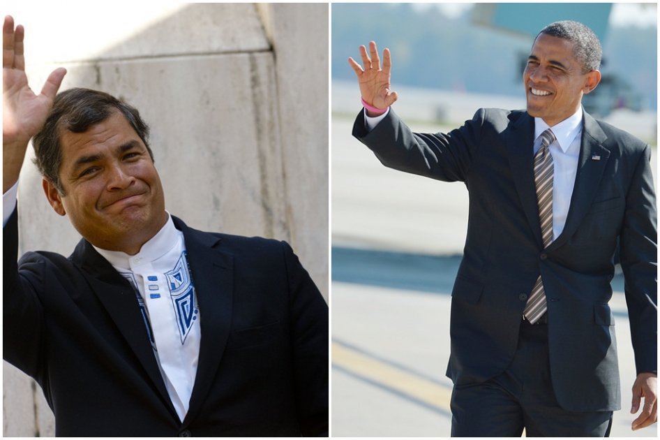 Guiño de Rafael Correa a Barack Obama
