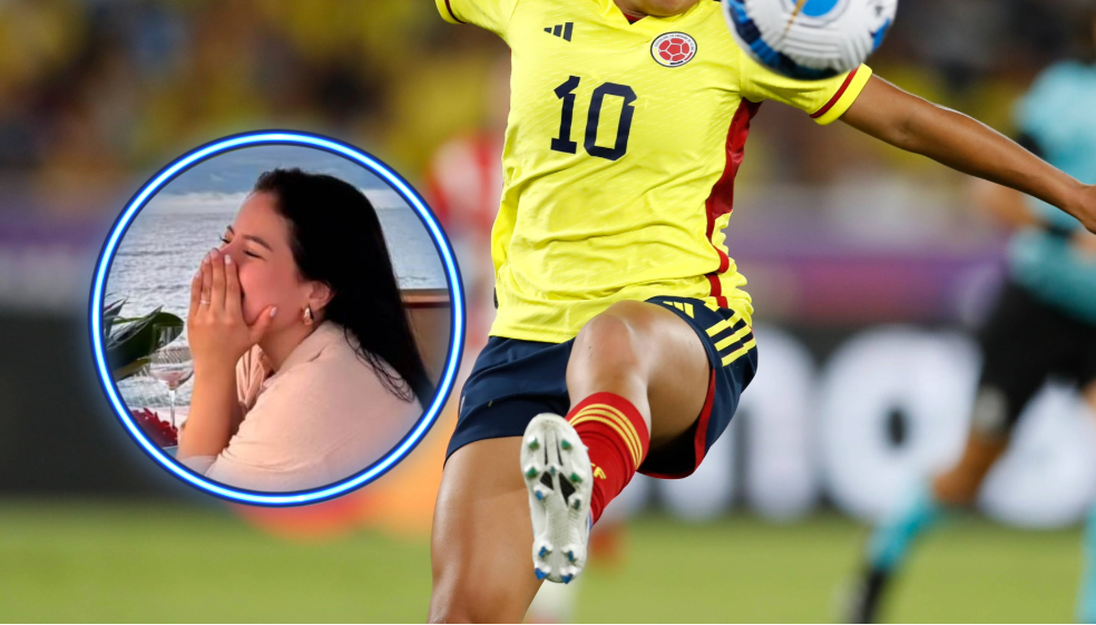 Integrante de la Selección Colombia se casa: así fue su propuesta de matrimonio