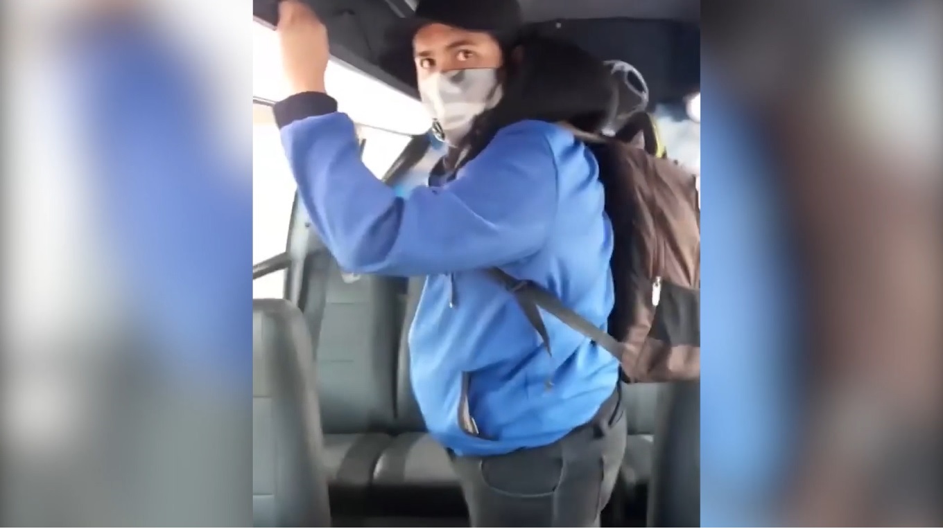 Mujer denunció y enfrentó a presunto acosador sexual en un bus de Bogotá